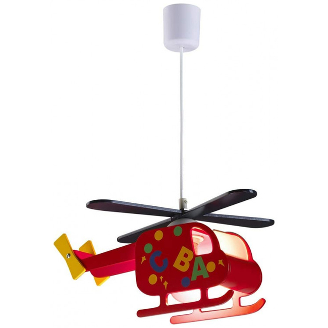 Wonderlamp Ceiling Light For Children's Room Helicopter W-A000122