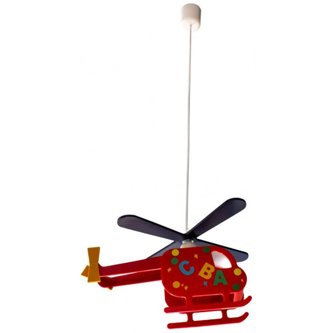 Wonderlamp Ceiling Light For Children's Room Helicopter W-A000122