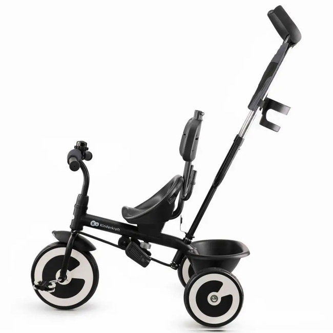 KinderKraft Aston Παιδικό Τρίκυκλο Ποδήλατο με Αναστρέψιμο Κάθισμα 9+ μηνών Malachite Grey KRASTO00GRY0000
