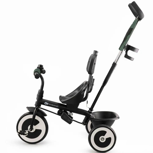 KinderKraft Aston Παιδικό Τρίκυκλο Ποδήλατο με Αναστρέψιμο Κάθισμα 9+ μηνών Mystic Green KRASTO00GRE0000