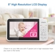 Vtech VM924 Baby Monitor with HD Camera & 5.0" Screen