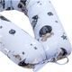JUKKI V Type Πολυλειτουργικό Μαξιλάρι Θηλασμού και Εγκυμοσύνης 170cm Astro Bear